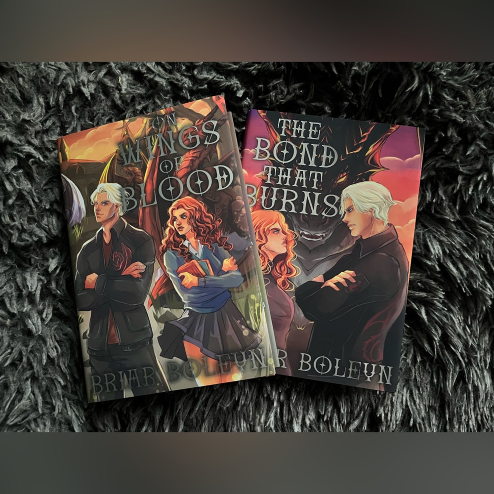 Bloodwing Academy by Briar Boleyn - Autumn Midnights Edition Hardcover Books 1-2